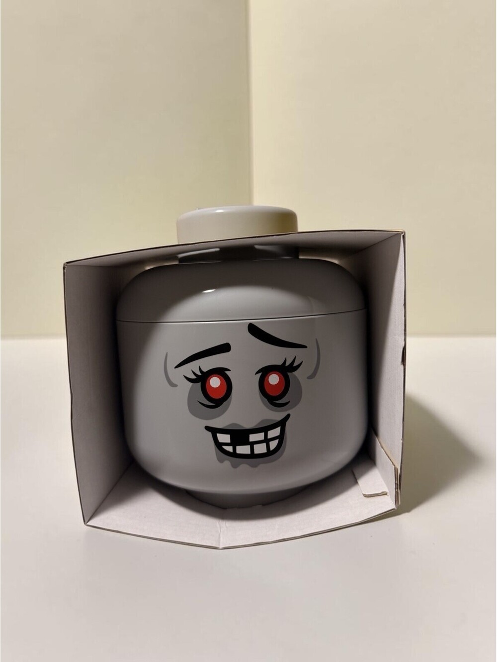LEGO Mini Storage Head Zombie Girl Small 8" Halloween - New In Box